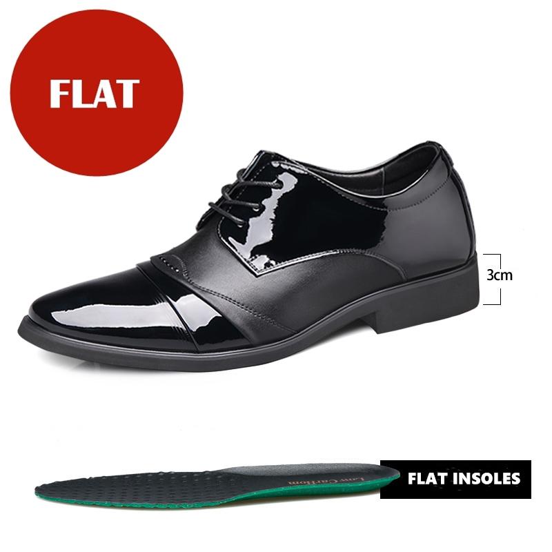 

Lift Men s Dress Shoes Genuine Leather Elevator Shoes Increase Business Sneakers For Men 8cm 6cm Heightening Shoes Moccasins 38