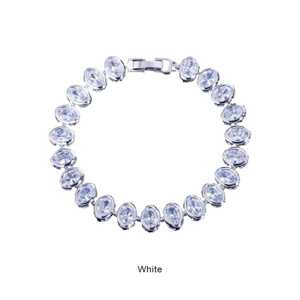 Women S Silver Bracelet With Minimalist Durable And Long-Lasting Elegant Bracelet Alloy For Female WomenS Bracelet, White