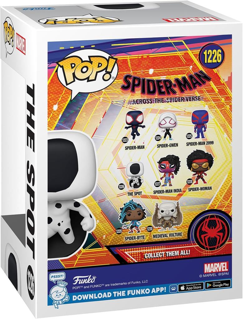 Фигурка Спайдер мен Spider Man The Spot Пятно Funko Pop Marvel Фанко игрушка 10 см #1226