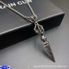 Titanium Steel Halloween Pestle Hip Hop Necklace Fashion Hip-Hop Sweater Chain Stainless Steel Statement Accessories