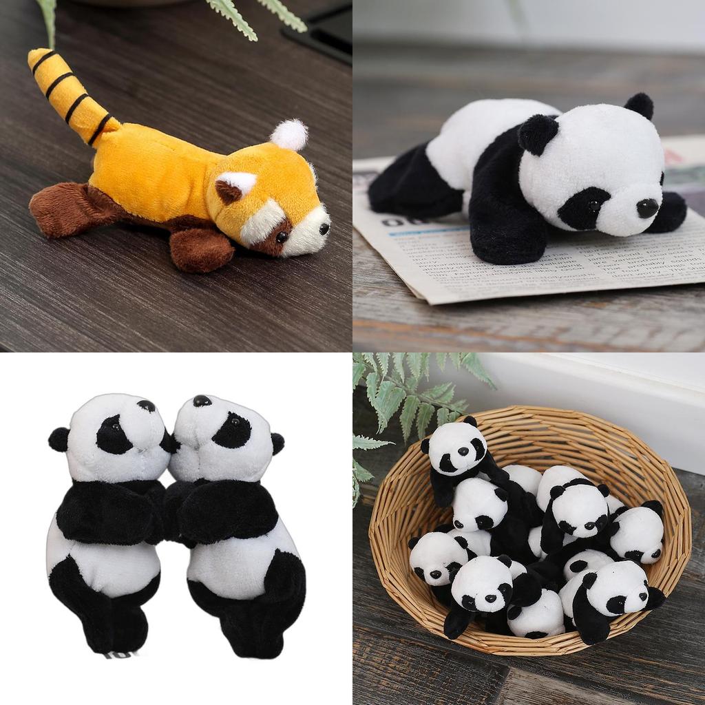 Panda Raccoon Plush Toy With Magnetic Attachment For Kids And Gifts