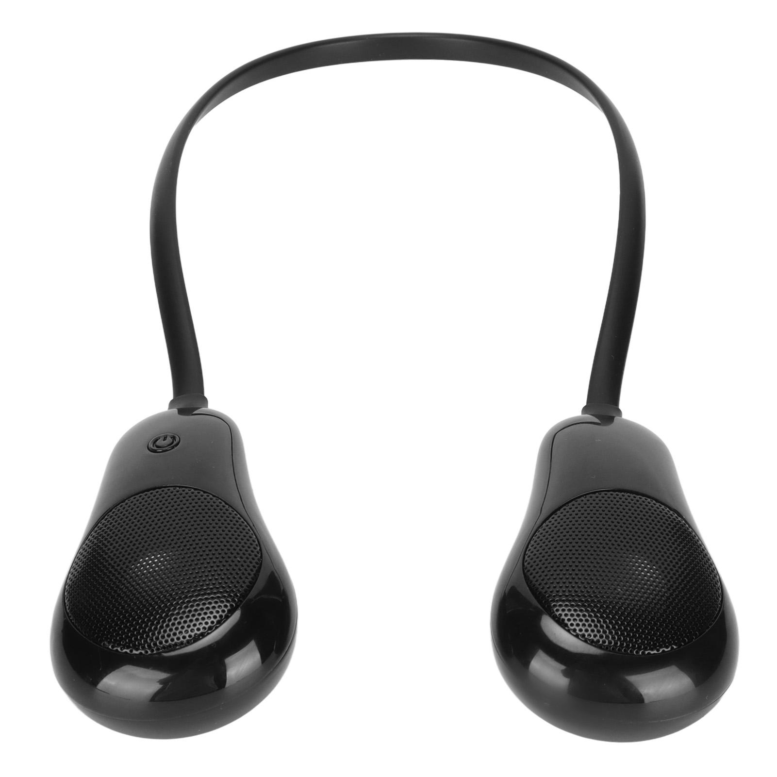 

Neckband Bluetooth Speaker Stereo Hands Free Noise Reduction Portable Wearable Speaker for Home Outdoor Sports Travel