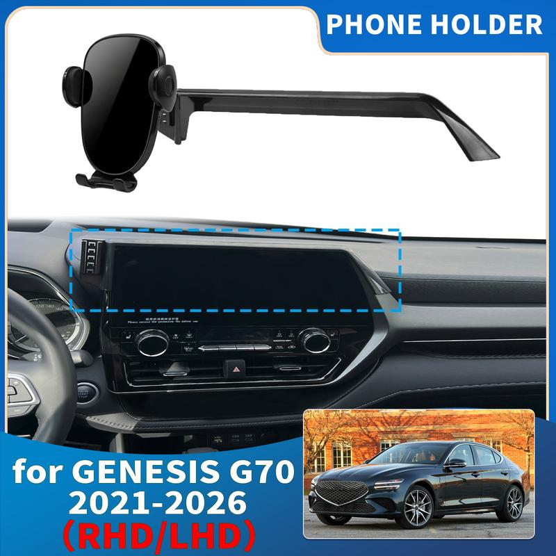 For GENESIS G70 - 2026 RHD LHD Integrated Screen Mount Phone Holder Mount Car Accessoires