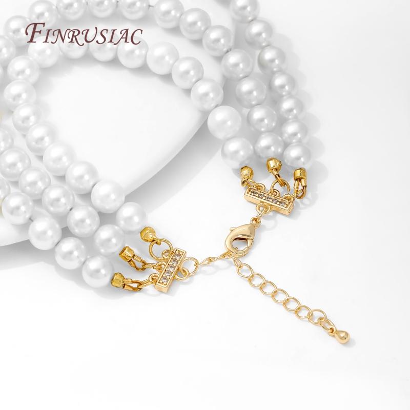 18K Gold Plated Brass Chains Extender For Jewellery,DIY 2-5 Rows Pearl Necklaces Making Accessories,Chain Connector For Jewelry