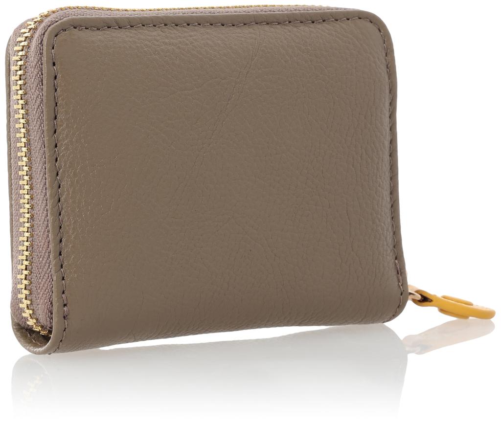 Cowhide Coin Case with Card Storage