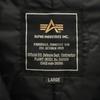 ALPHA INDUSTRIES INC Batting Coat L Black Series Men's Used