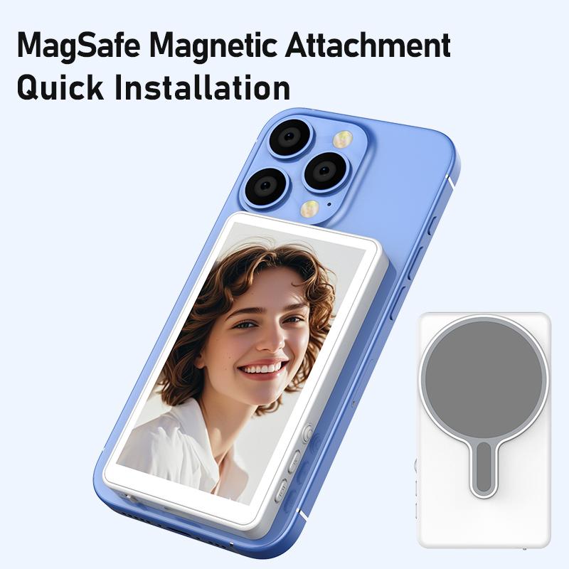 ODM/OEM Magnetic Selfie Display Screen Rear Selfie Live Vlog Display HD 4 Display Screen Mobile Selfie Artifact 1pc