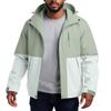 Men'S Loose Half Zipper Hooded Sweatshirt And Submachine Jacket