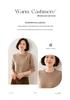 2025 A/W Cashmere Round Neck Knitwear - Soft Fluffy Loose Long Sleeve Pullover Sweater