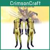 Wolverine Superheld Cosplay Bodysuit Voor Kinderen Met Spandex Stof Halloween Kostuum