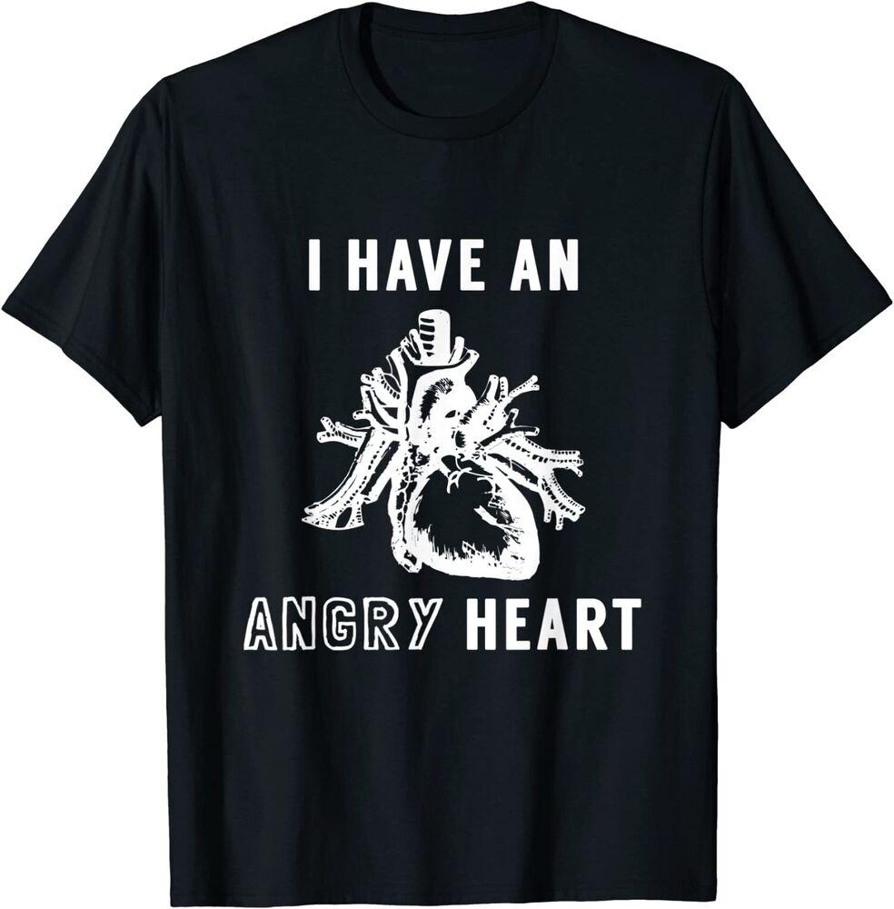 

Футболка унисекс «I Have An Angry Heart Surgery» в стиле фолк-панк Ajj Music S