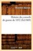 Kniha Histoire Des Conseils De Guerre De 1852 (Ed.1869)