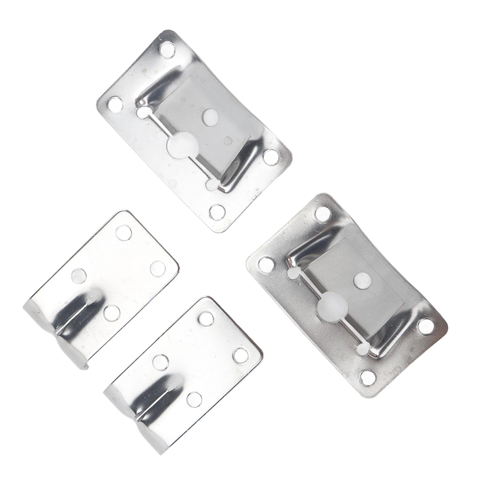 

Removable Stainless Steel Caravan 1 Pair Desktop Removable Table Bracket Replacement for RV Yacht Ship