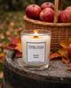 soy candle with a wooden wick + BAKED APPLE