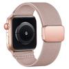 Magnetic Loop For Apple Watch Band 40mm 44mm 45mm 49mm 41mm Scrunchie Nylon Bracelet Iwatch Series Ultra 2 9 3 6 7 8 Se 10 Strap