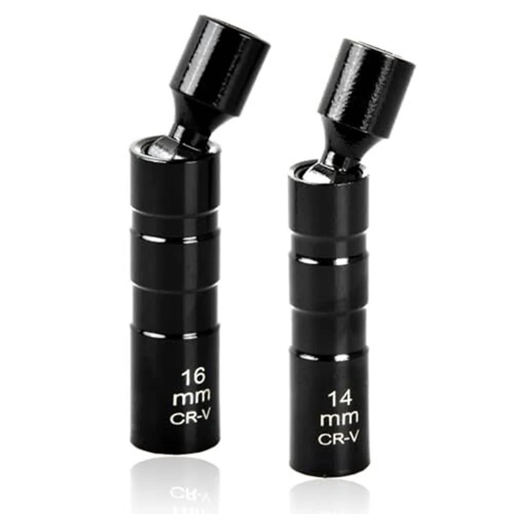 2Pcs 14/16mm 3/8 Inch Spark Socket Wrench Adapter Spark Extractor Connector Set For N54 N55 N63 E90 Car Repair ToolGood product
