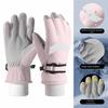 1 Pair Thicken Women's Skating Mittens Non-Slip Figure Skating Gloves Skating Gloves Ice Sports