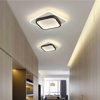 Moderní Jednoduché LED Dekorativní Stropní Světlo Severský Luxusní Vnitřní Stropní Lampa Obývací Pokoj Chodba Ložnice Kreativní Kovové Stropní Světlo
