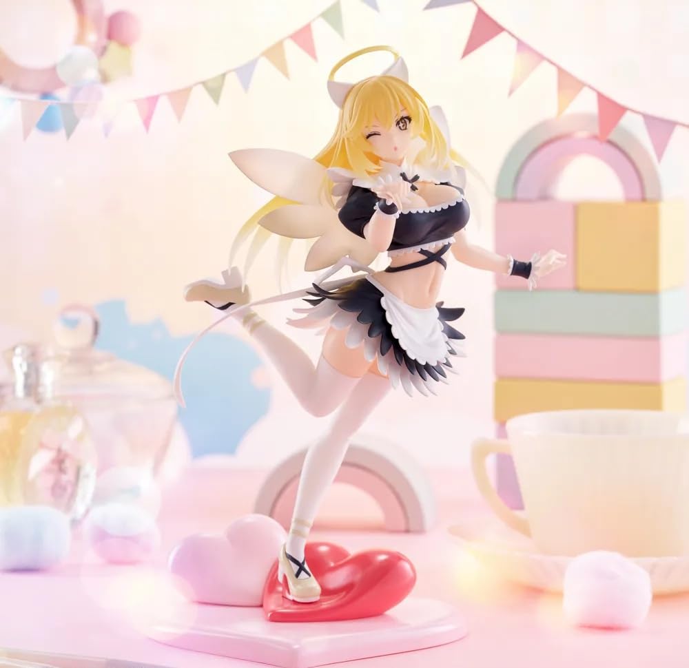 

A Certain Scientific Railgun T Luminasta Shokuhou Misaki Fallen Angel Maid Figure Official Approx. 20cm