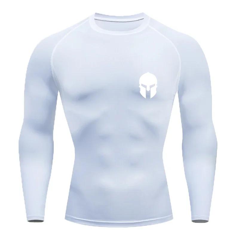 Summer Quick Dry Sport Compression Tee Shirt Men Gym Running Jogging T-Shirt Fitness Cycling Jersey Rashguard Jiu Jitsu Top Male