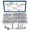 410 Stainless Steel Cross with Pad Drill Tail Screw Set Pan Head with Medium Dovetail 250Pcs Boxed Drill Tail Nails
