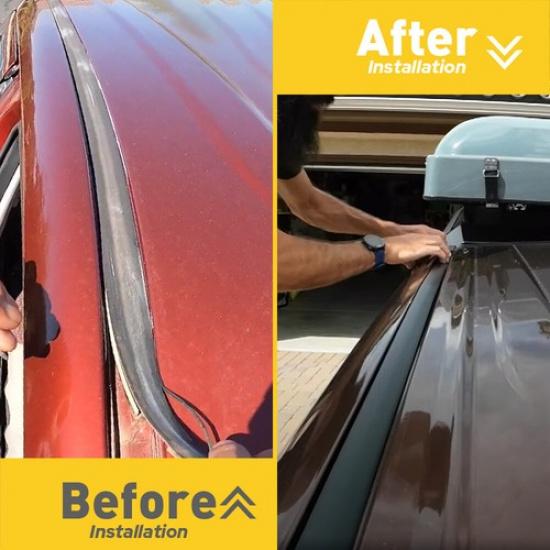 For TOYOTA 2007- Tundra DOUBLE CAB Roof-Drip Molding Right & Left 755510C050