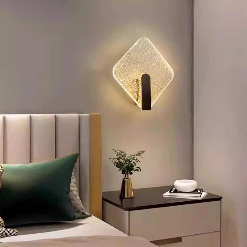 Acrylic Wall Lamp: Modern Creative Design for Bedroom, Hallway, Staircase, and Decorative Use