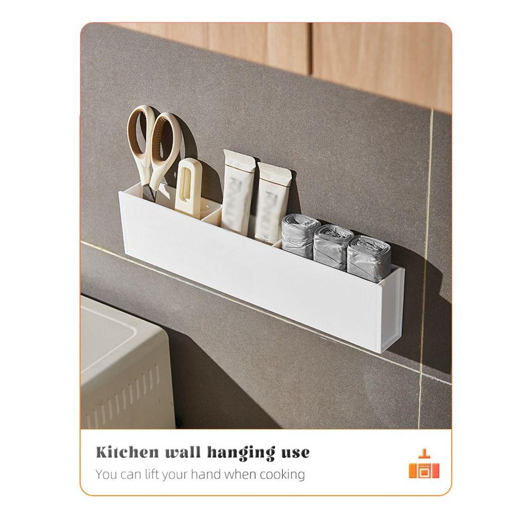 Wall Mounted Cabinet Storage Box Rectangular Makeup Brush Holder  Makeup Organizer