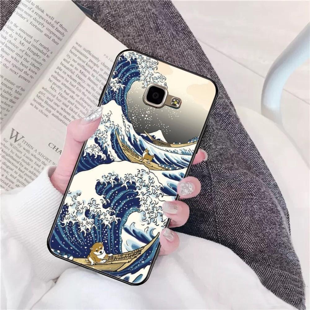 Japanese Wave Anime Dragon Phone Case For Samsung A 10 11 12 13 20 21 22 30 31 32 40 51 52 53 70 71 72 73 91 13 Shell