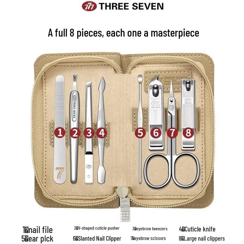 Three Seven GNT-W010 8-Piece Manicure Set