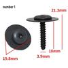 Fender Bumper Guard Screw for Cadillac, Buick Regal, LaCrosse, GM Cars