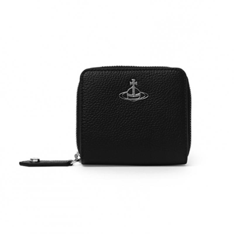 Vivienne Westwood Grain Medium Zipper Wallet 5107004jus000dn403