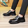 Leather Shoes Men's New First-layer Cowhide Business Leather Formal Leather Shoes Breathable and Wear-resistant Leather Shoes