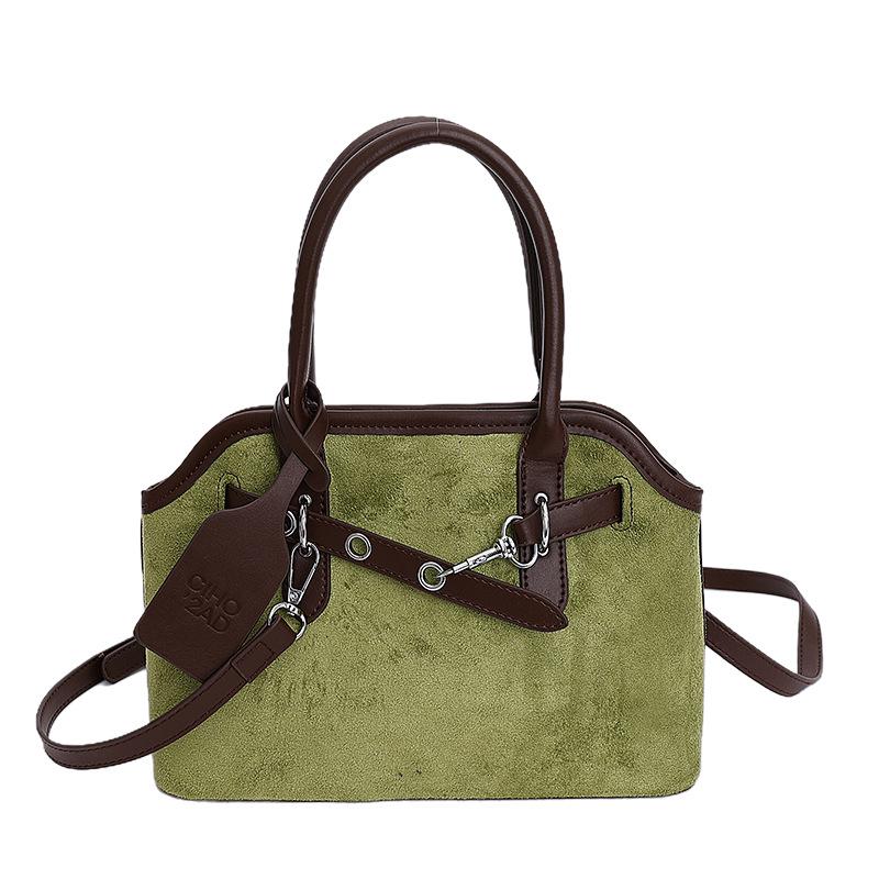 Herbst 2025 Damen-Schultertasche im koreanischen Retro-Stil mit großem Fassungsvermögen