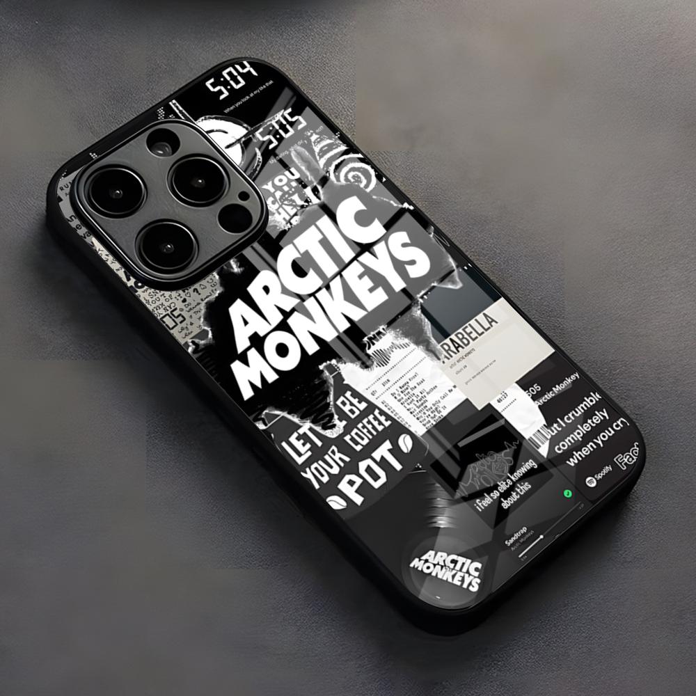 Fashion Arctics Monkeys Phone Case For IPhone 17 Pro Max 16 15 14 Pro Max 13 11 X Xs Xr 8 7Plus Silicone Cover