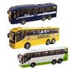 1/16 Scale School Bus Model Car Toys Yellow Color Inertia City Bus Toy  Children Toy