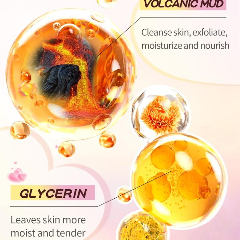 Bath Salt Ball 6-piece Set, Heart-shaped Bath Bomb Bath Salt Ball Boxed Skin Care Products