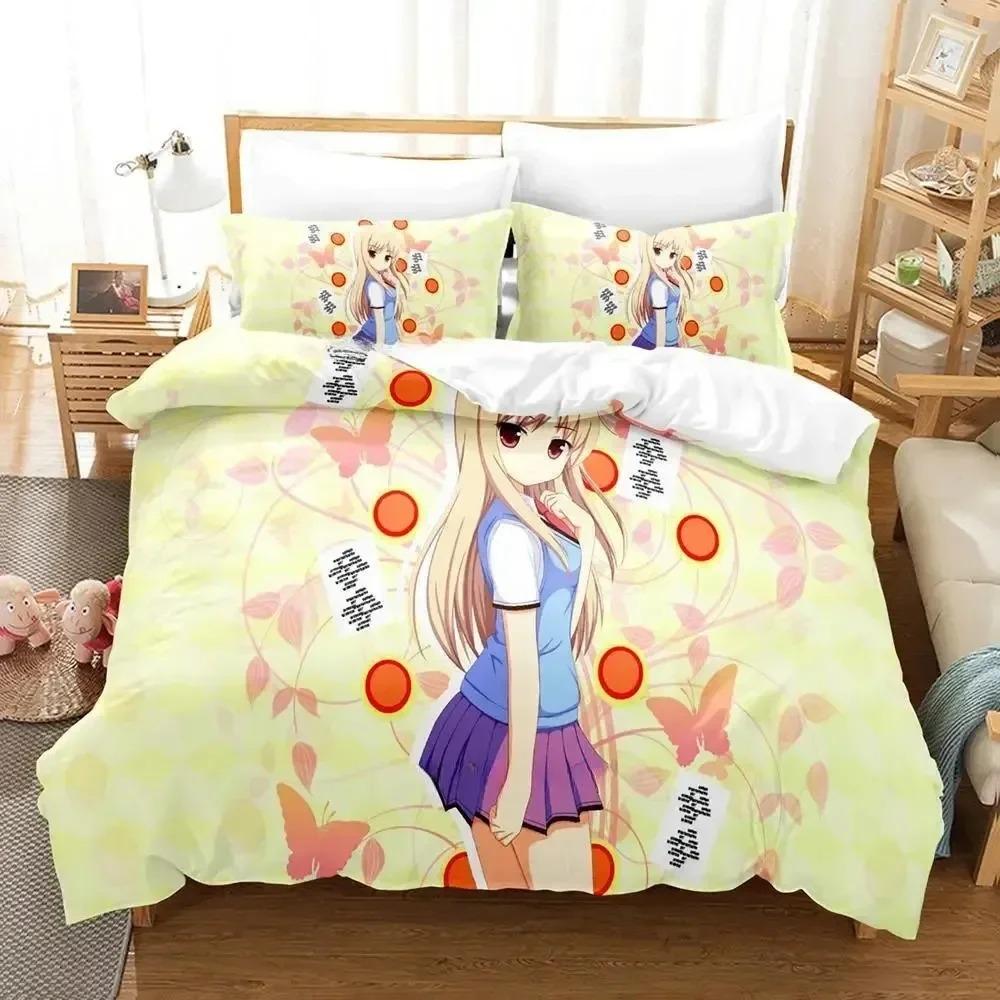 New The Pet Girl Of Sakurasou Bedding Set For Bedroom Soft Modern Bedspreads Comefortable Duvet Cover Quilt Cover And Pillowcase