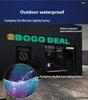 Ultra-Thin USB LED Car Advertising Screen: Full Color, Flexible, Dual-Row Scrolling Display