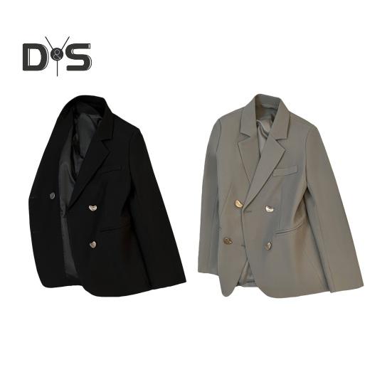 Women's Casual Suit Office Lady Blazer Jacket Fashion Loose Fit Female Coat Spring Autumn Clothes for Work And Leisure