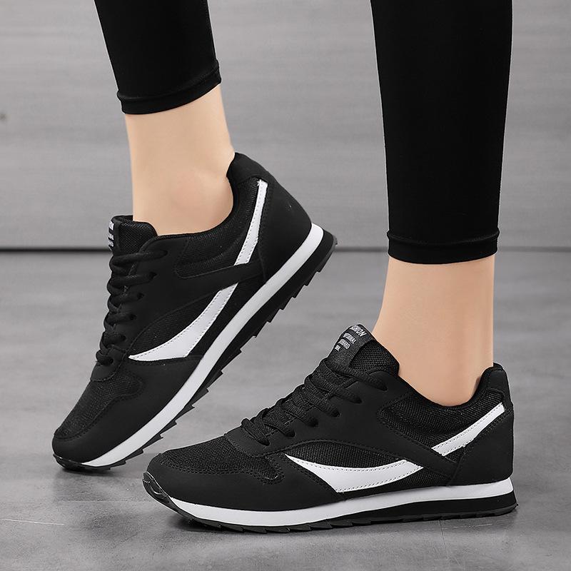 2025 Spring New Large Sports Shoes for Men and Women Couple's Running Shoes Fashionable Lightweight Breathable and Casual Forrest Gump Shoes