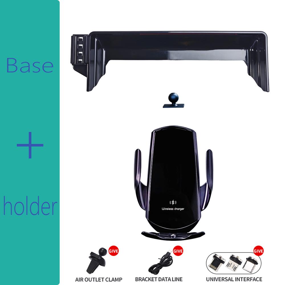 Car Phone Holder For Geely Emgrand 10.25-Inch Multimedia Screen Fixed Base Wireless Charging Stand Car Mobile Phone Mounts