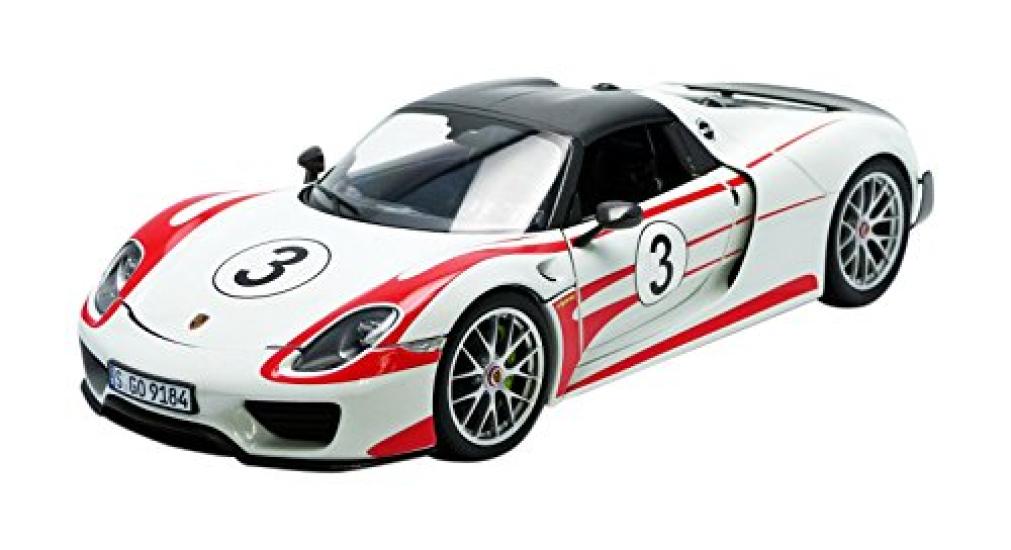 Minichamps scale Porsche 918 Spyder 2013 Weissach Package 1/18 "SALZBURG"