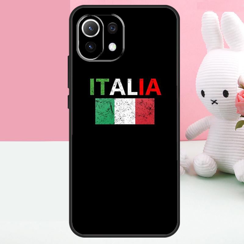Italy Italia National Flag Case For Xiaomi 17 Pro Max 13 14 15 Ultra 13T 14T 15T Pro POCO X7 Pro X5 X6 F5 F6 F7 Funda