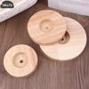 Durchmesser 10cm, 12cm, 15cm Holz Tischlampenfuß Rund Massivholz Display Lampenfuß Lichtteile Ständer Für DIY Tischlampenfüße