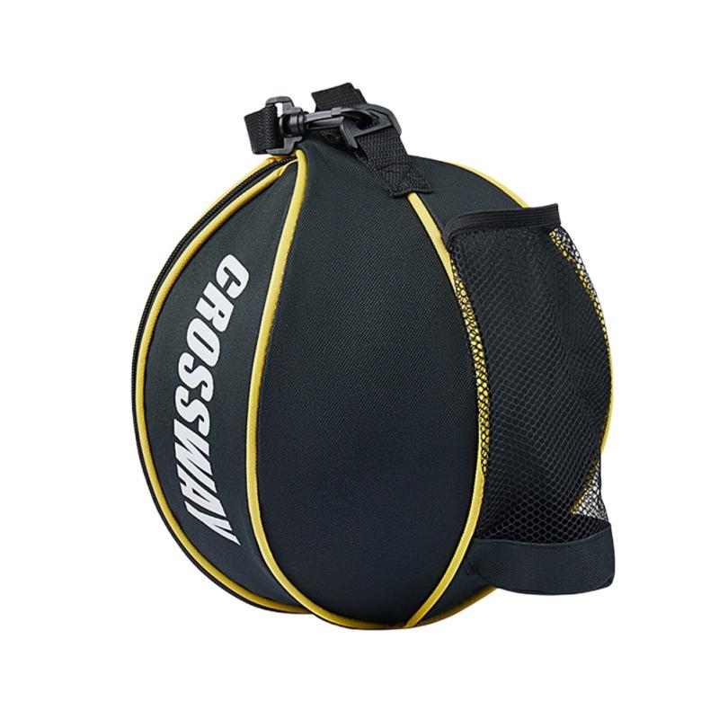 Adjustable Shoulder Strap Side Mesh Pockets Basketball Bag Sports Ball Bag Soccer Shoulder Bag Holder Carrier