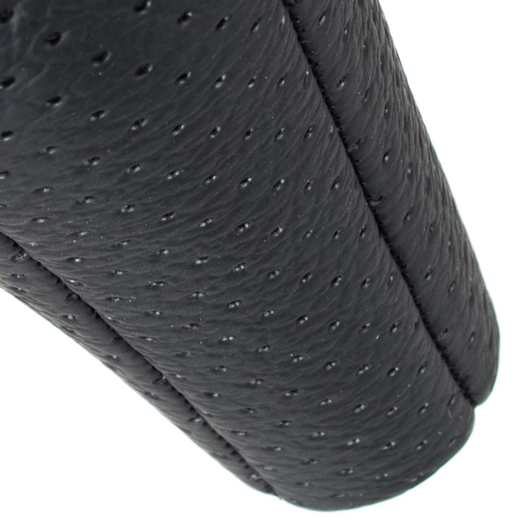 BMW E34 E36 E38 E39 E46 E60 E61 E87 E90 X3 X5 Shift Knob, Black Perforated Leather, 5-Speed