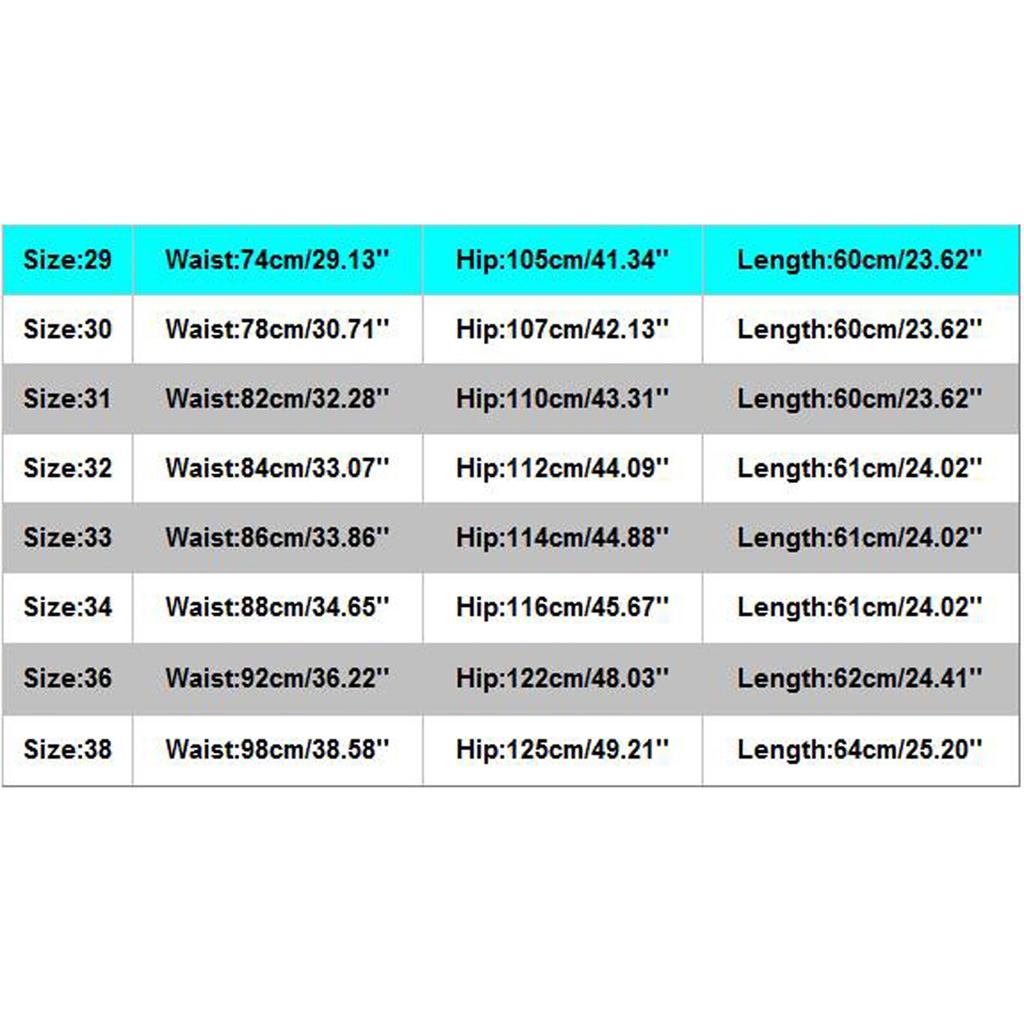 Men's Casual Color Outdoors Pocket Beach Work Trouser Cargo Shorts Pants