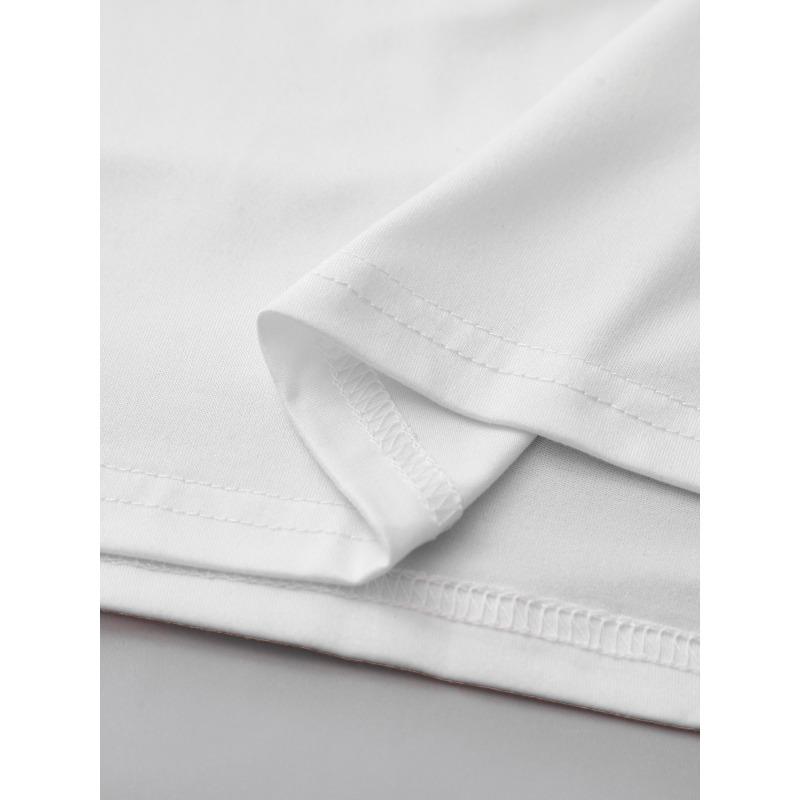 European sizes Stylish, Elegant, And Easy Print Men'S Short-Sleeved T-Shirt - Ball Pattern, Hand-Held Design, Comfortable And Breathable