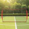 Training Net with Metal Frame Freestanding Sports Deflector NetInstant Setup VersatileSport for